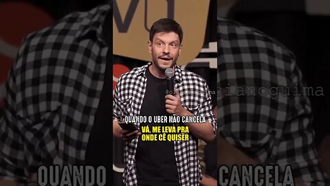 Dica pro Uber não cancelar #standupcomedy #uber #shorts