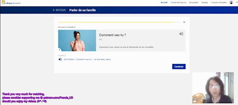 また一緒にフランス語を学びましょう。Again Let's Learn français, Leçon 1 Parler de sa famille