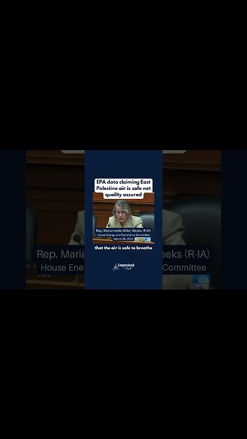 EPA data claiming East Palestine air is safe not quality assured