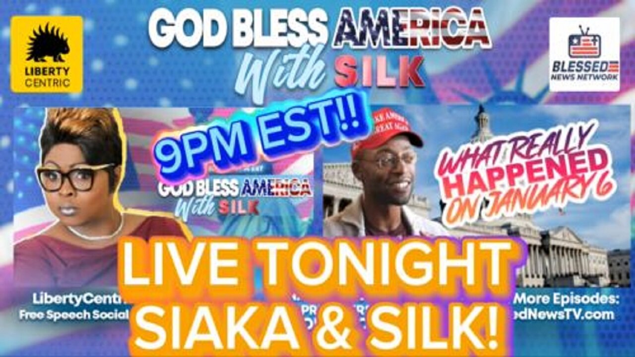 God Bless America Show With Silk Interviews J6 Defendant Siaka Massaquoi