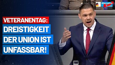 Die Dreistigkeit der Union ist unfassbar!@Hannes Gnauck AfD🙈