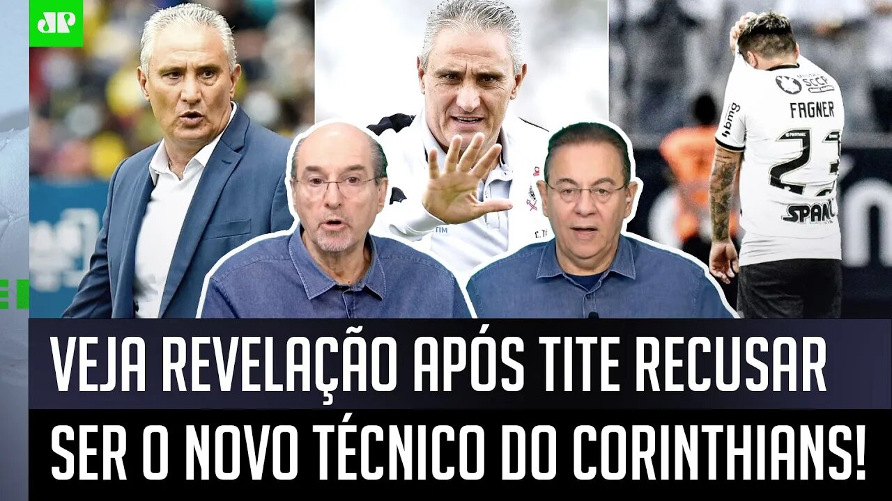 "Eu FALEI com o Tite, e ELE ME DISSE que..." VEJA essa REVELAÇÃO após "NÃO" ao Corinthians!