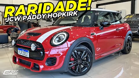 MINI JOHN COOPER WORKS PADDY HOPKIRK 2021 TEM SÓ 15 UNIDADES NO BRASIL! VERSÃO ESPORTIVA EXCLUSIVA