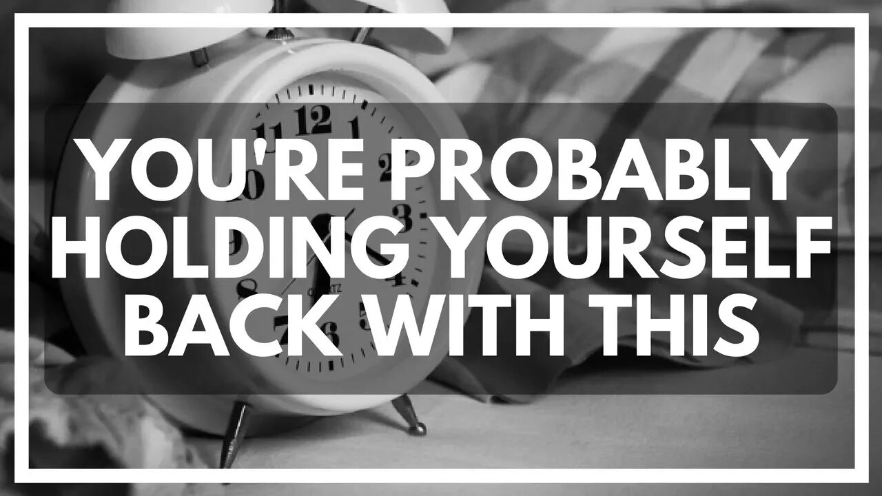 Stop Waking Yourself Up!