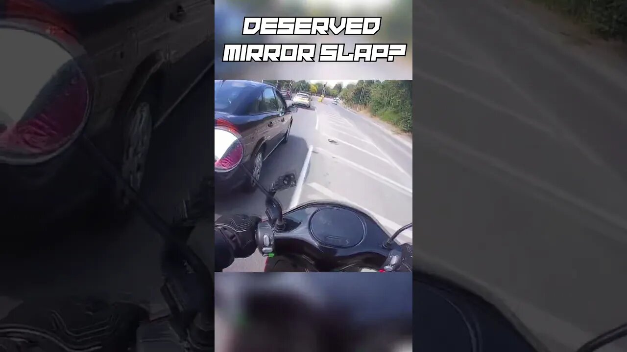 Deserved mirror slap??