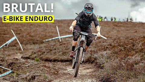 THE REALITY OF RACING THE E-BIKE WORLD ENDURO IN ELITE | INNERLEITHEN