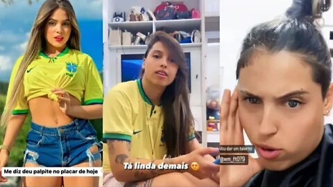 RAISSA ADMIRANDO A BELEZA DE LARISSA LEITE 🥰🥰🥰