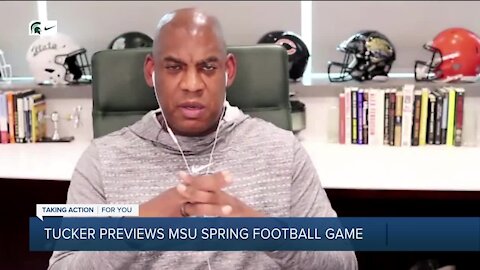 Mel Tucker previews Michigan State spring football game