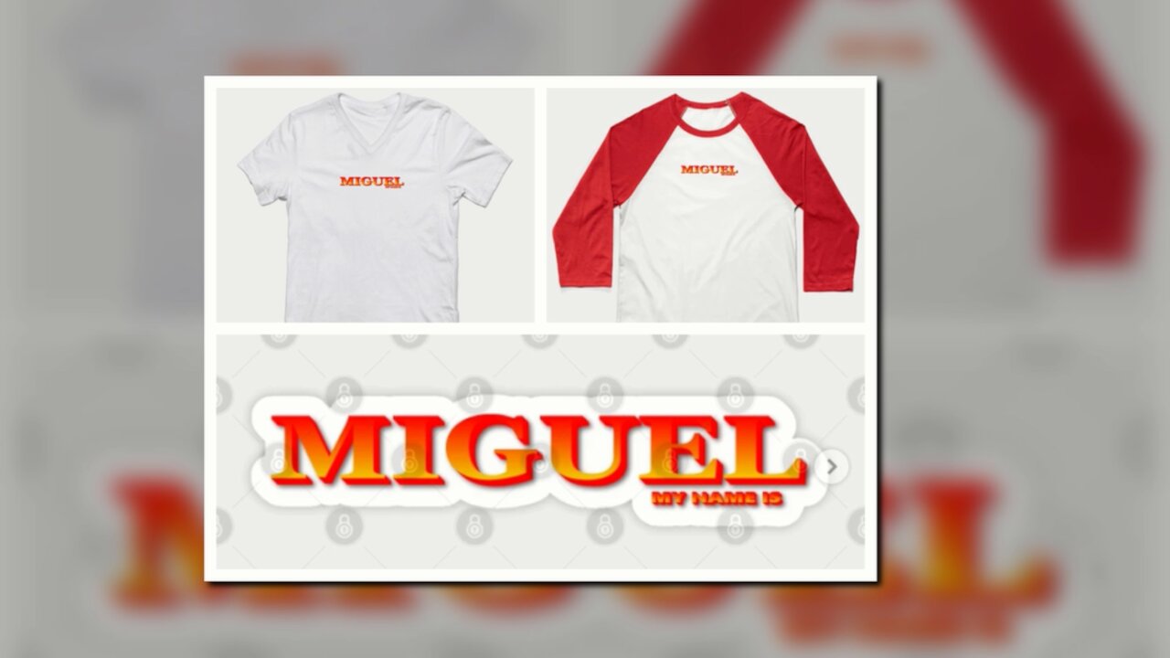 MIGUEL, MY NAME IS MIGUEL. SAMER BRASIL (TEEPUBLIC)