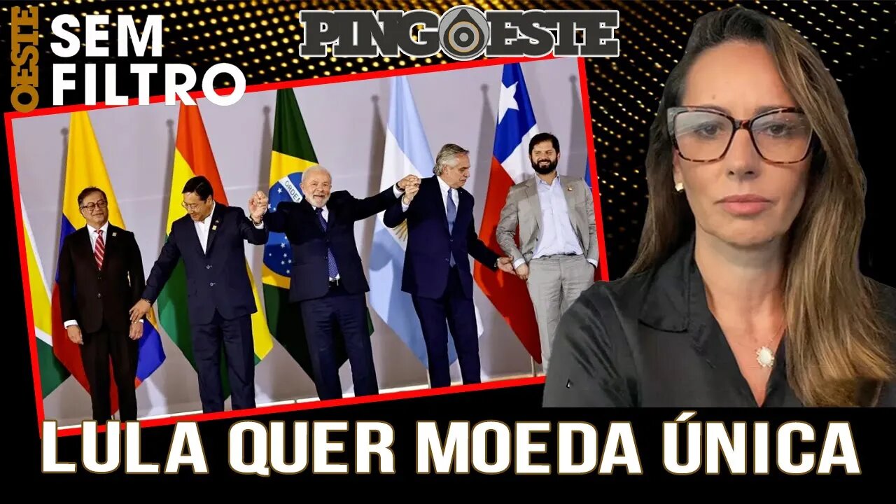 Lula volta defender moeda única com Venezuela e Argentina [ANA PAULA HENKEL]