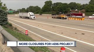 More closures coming for I-696 project