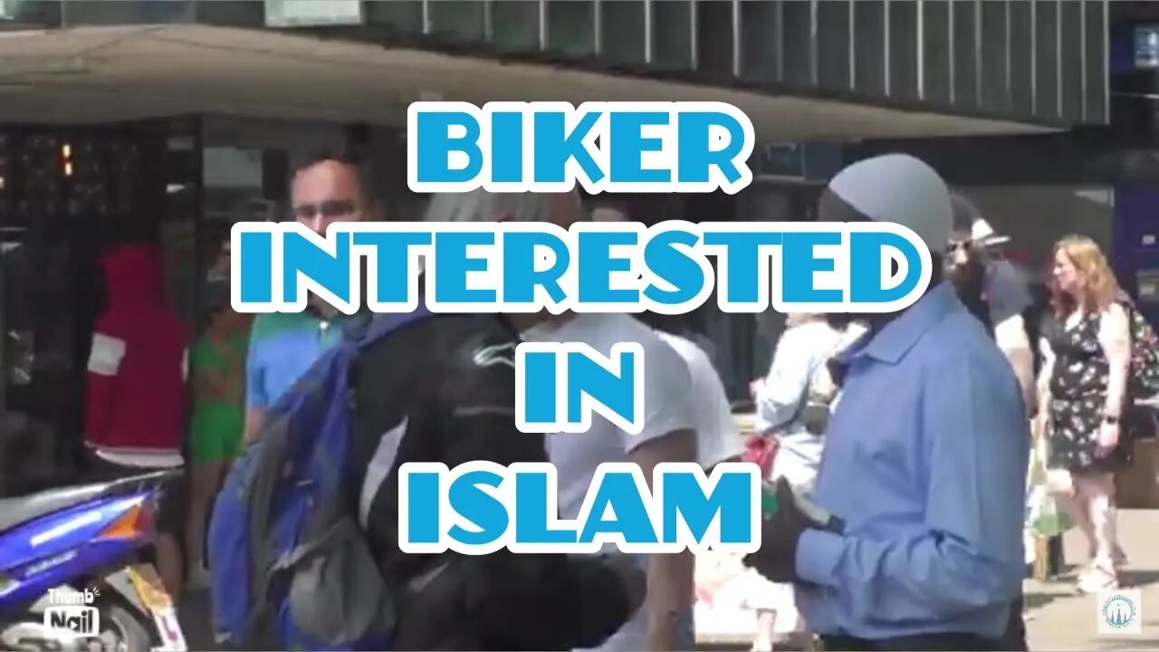 Abdullaahi Talks to Biker About Islam.