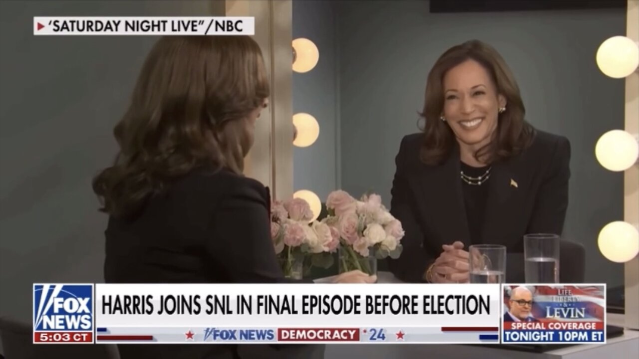 Kamala Harris accused of doing ‘rip off’ of Trump SNL skit (November 3, 2024)