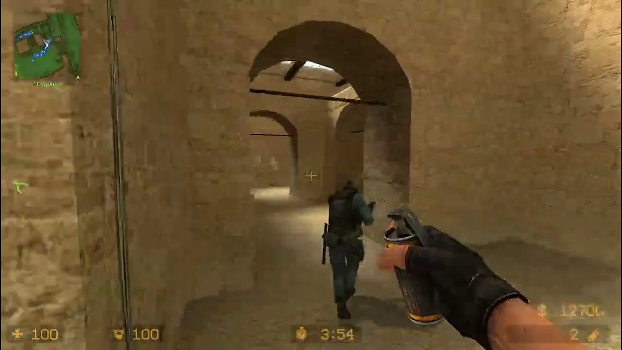 Counter Strike Source Dust 1 Bots #55 Only Sniper Rifles