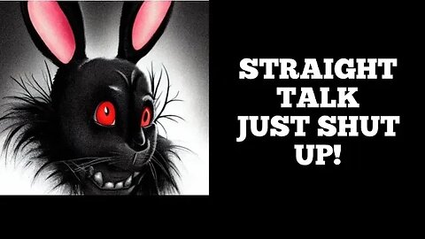 BLACK RABBIT SHOT UP STRAIGHT TALK WITH THIS VIDEO!!