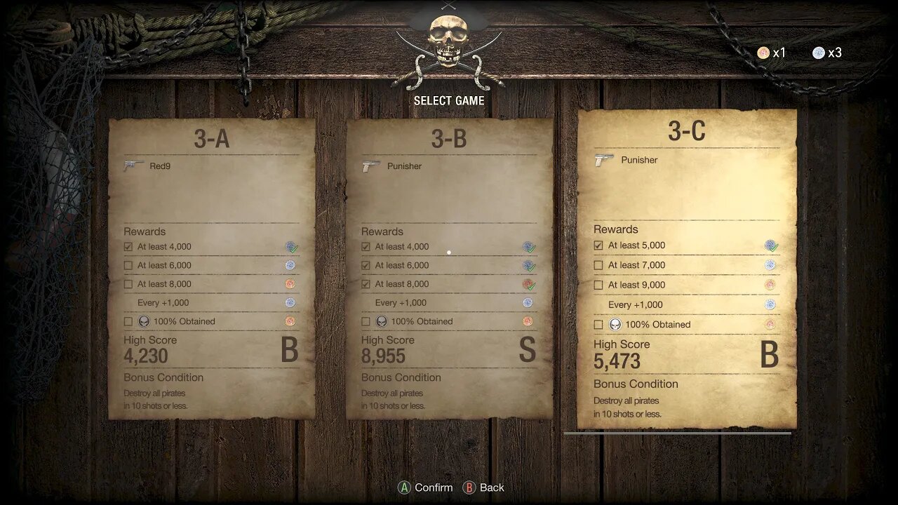 Resident Evil 4 - (S RANK 3-B) Shooting Range