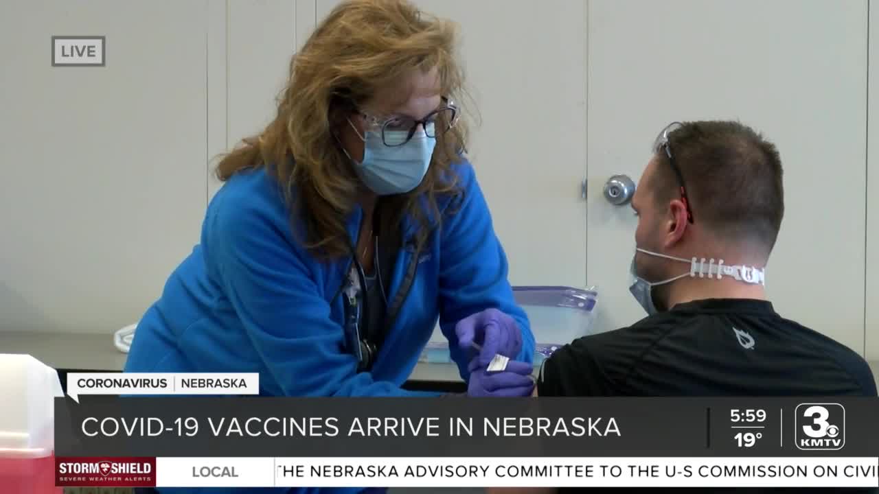 COVID-19 Pfizer vaccine arrives in Nebraska