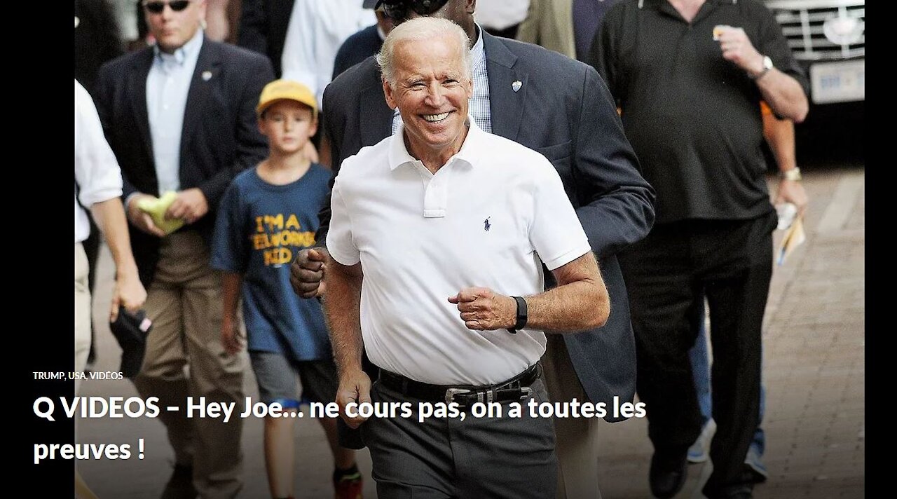 Hey Joe . . . ne cours pas , on a toutes les preuves !