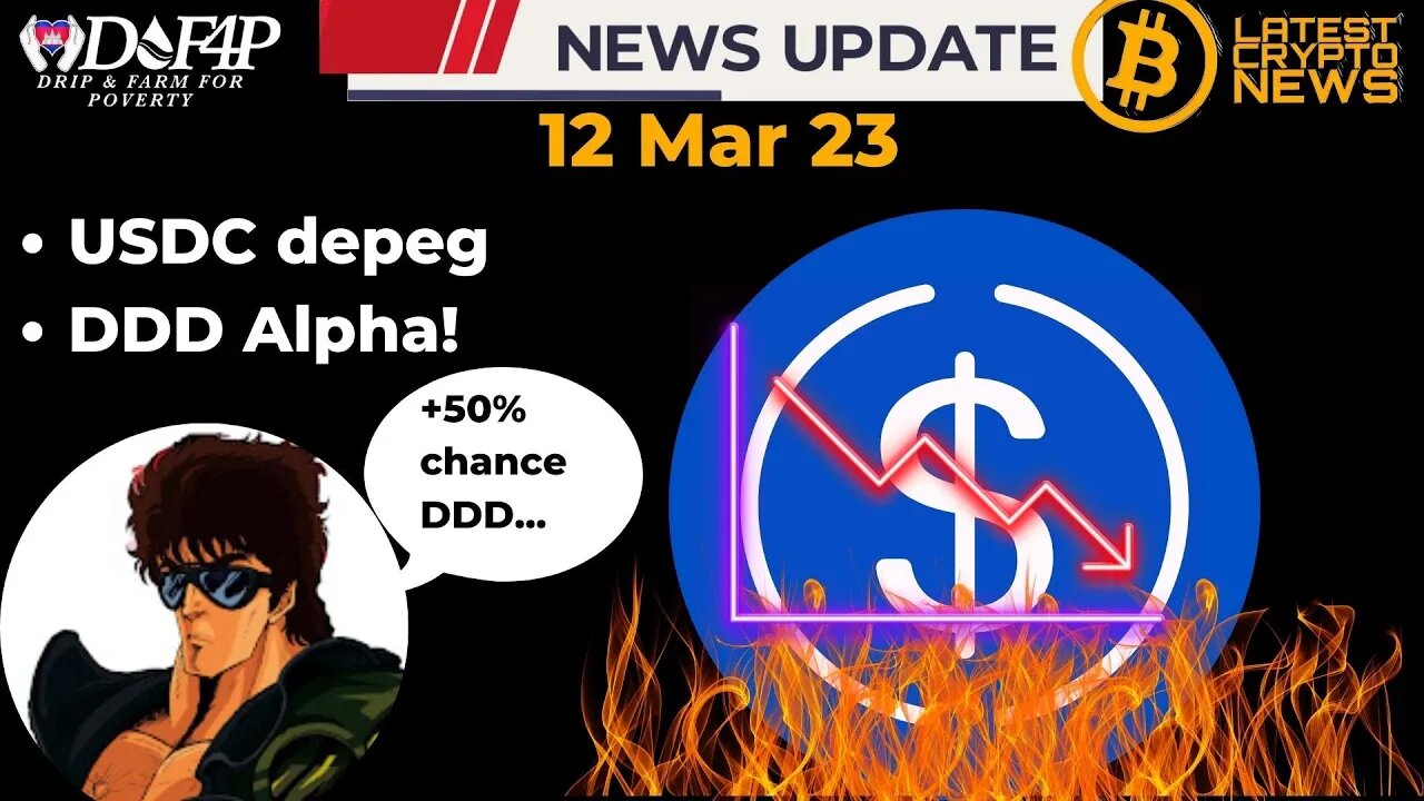 Drip Network USDC depeg and DDD early release updates