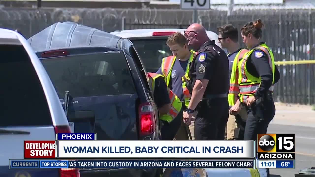 Woman killed after crash near 19th Ave and Buckeye