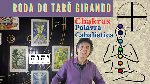 Vamos Fazer a RODA DO TARÔ Girar | Chakras | Nome Cabalístico | Naipes do Tarô