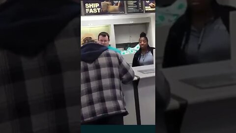 Post office weirdo harassing the employed. #shortsvideo #frauditor #cops
