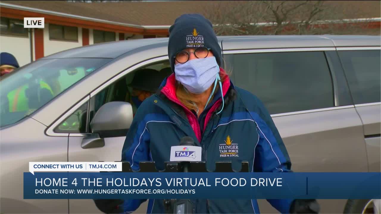 Hunger Task Force hosts virtual food drive