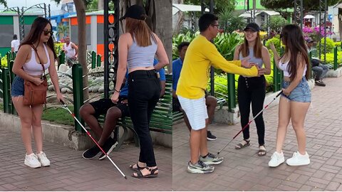 The package was seen on a blind girl 🤣👇 -Dami Macias