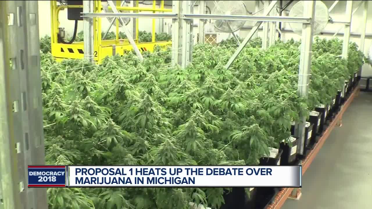 Proposal 1 heats up the debate over marijuana in Michigan