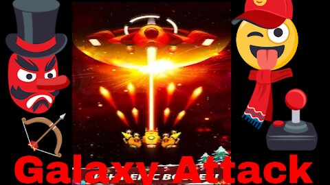 Galaxy attack space shooter game