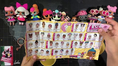 LOL Surprise Serie 3 Wave 2 LIL Siser: RARA! Madame Queen e SPF Q.T.