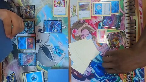 Giratina VStar/Leafeon VStar vs Kyurem VMAX at @The Local Game Store | Pokemon TCG