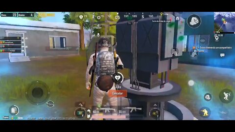 Joguei muito nessa gameplay, jogando PUBG Mobile com a roupa da múmia.