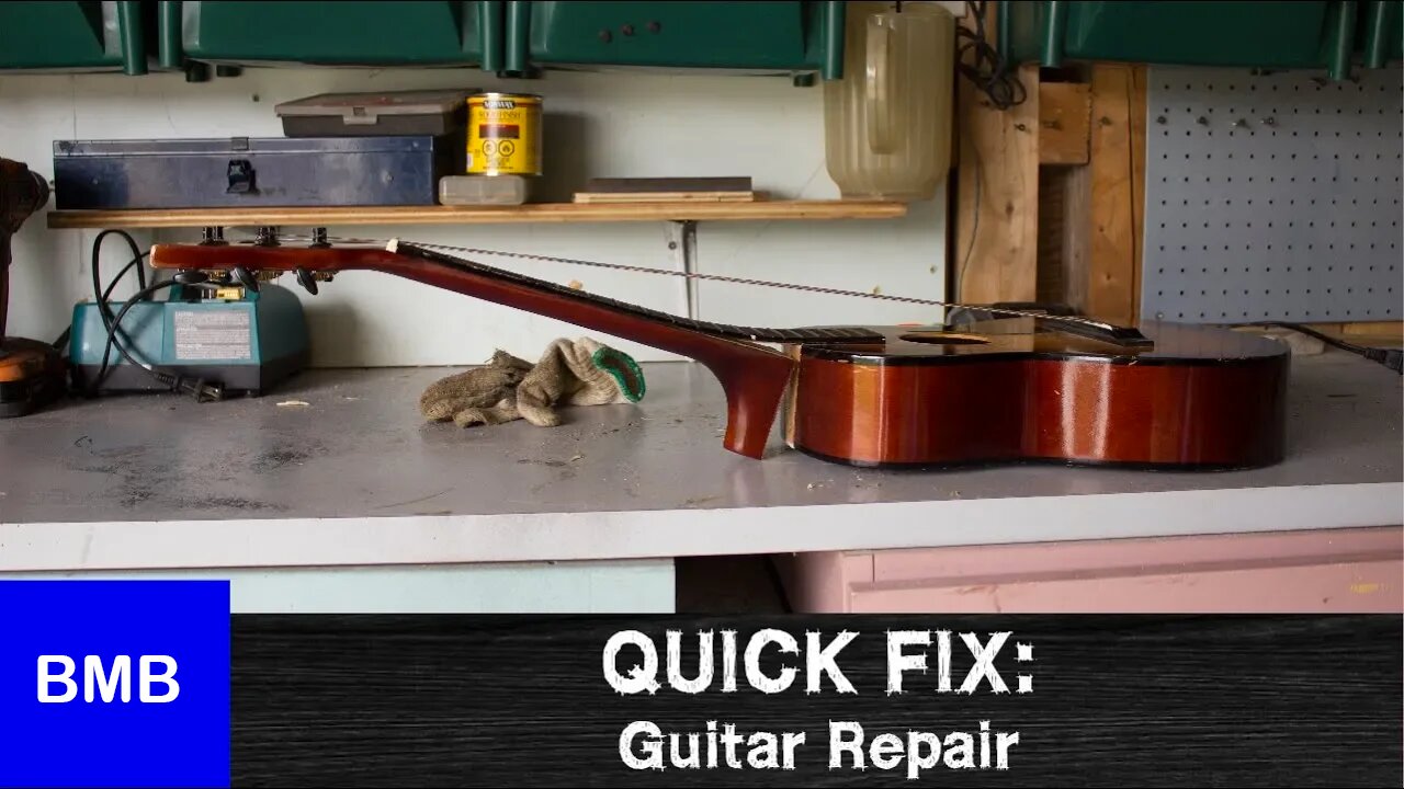 Quick Fix: Guitar Neck Repair