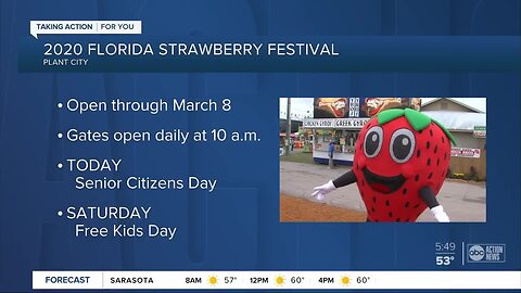 Florida Strawberry Festival kicks off Thursday in Plant City