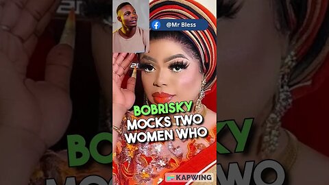 BOBRISKY MOCKS TWO WOMEN WHO.... #shortsfeed #shortsviral #viral #entertainment #fypシ