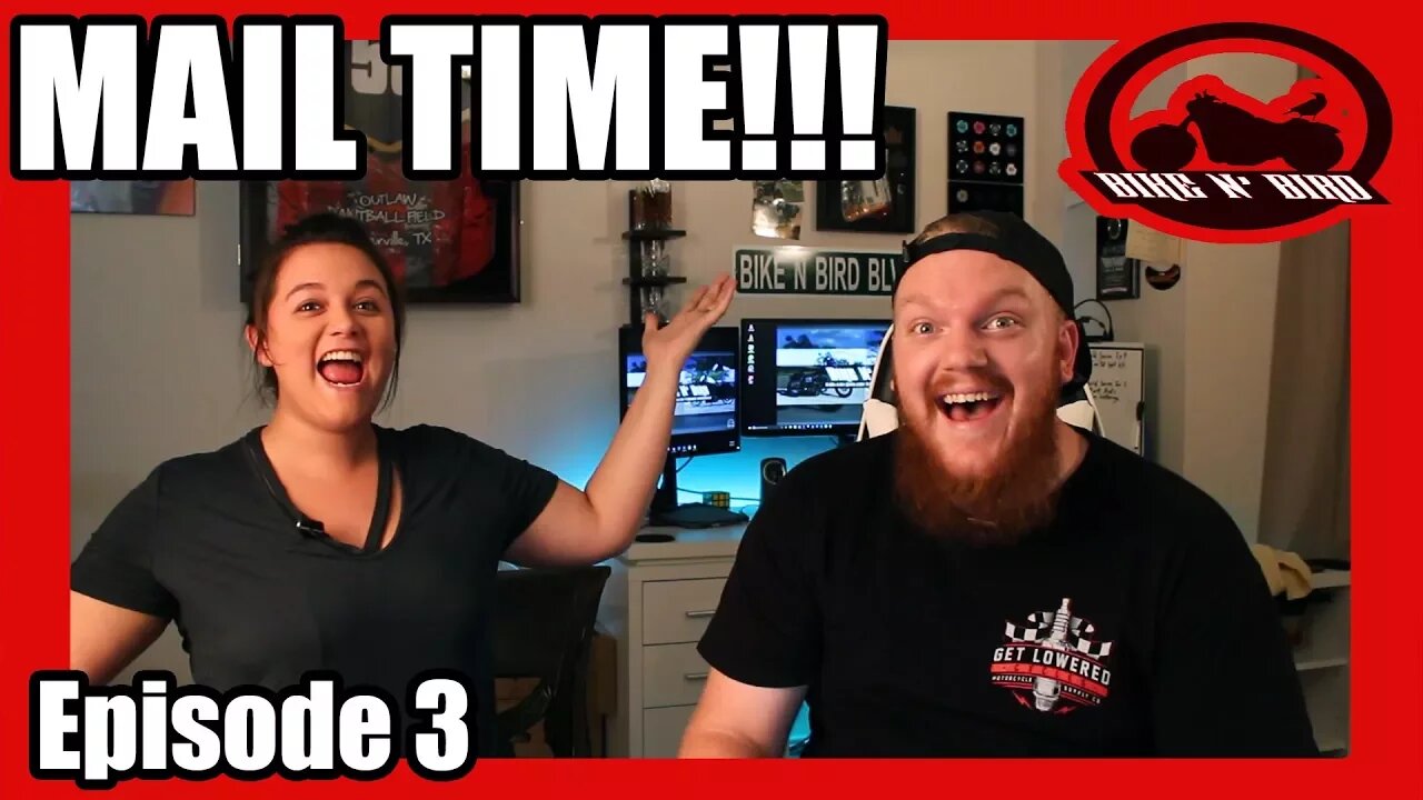 Mail Time Episode 3 - Ft. Miss Bike N' Bird!!!