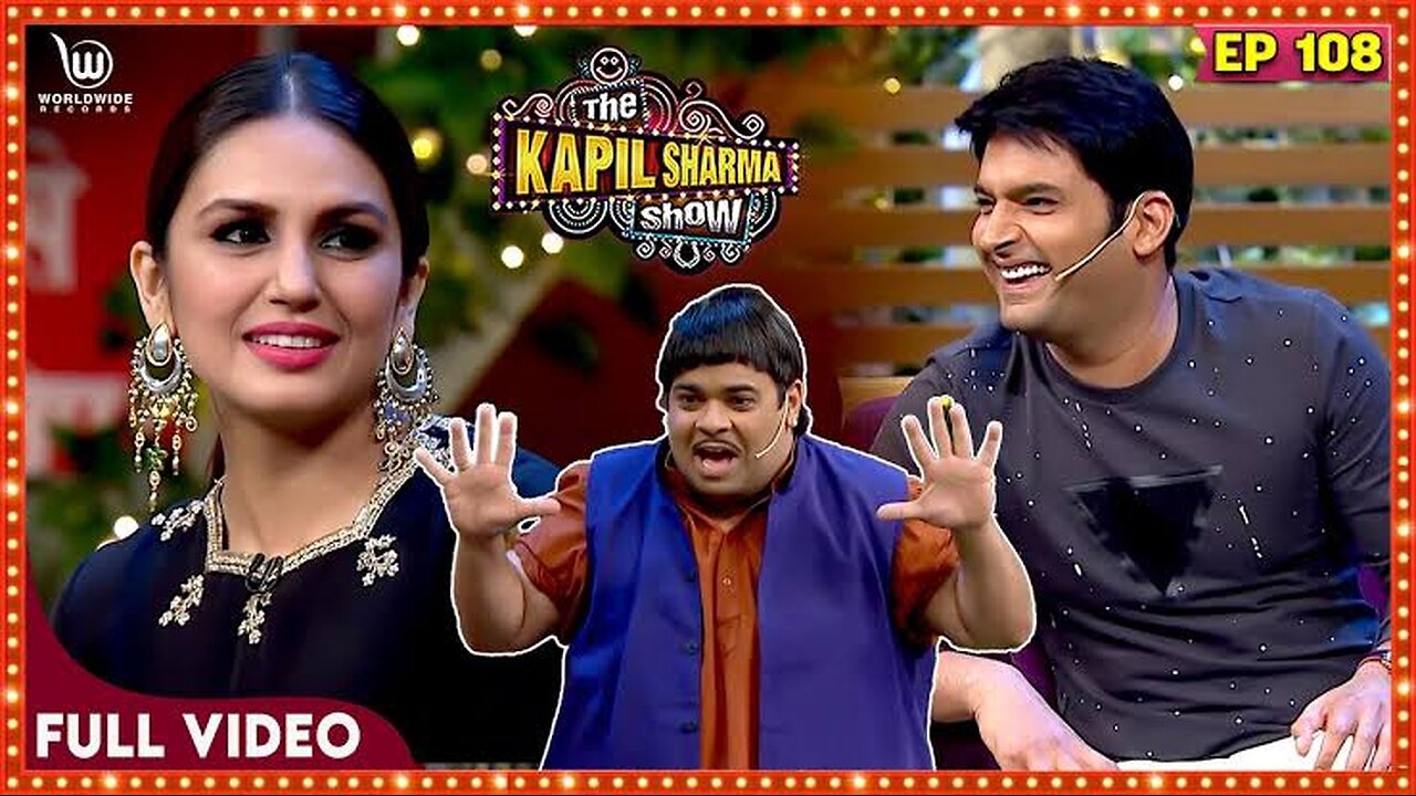 Kapil ने Huma Qureshi के साथ की मज़ेदार फ्लर्टिंग।