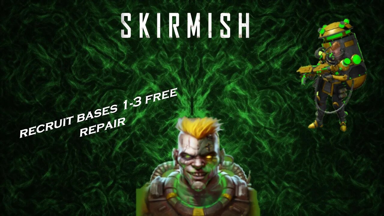 War Commander - Skirmish - Recruit bases 1- 3 (Free Repair)