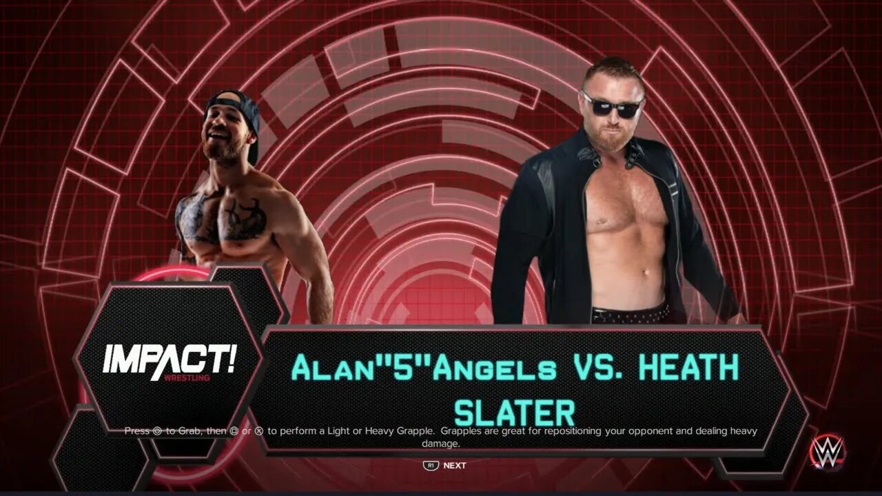 Impact Wrestling Alan Angels vs Heath