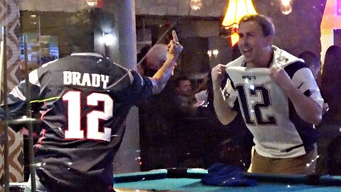 Triggering Patriots Fans at the Super Bowl!