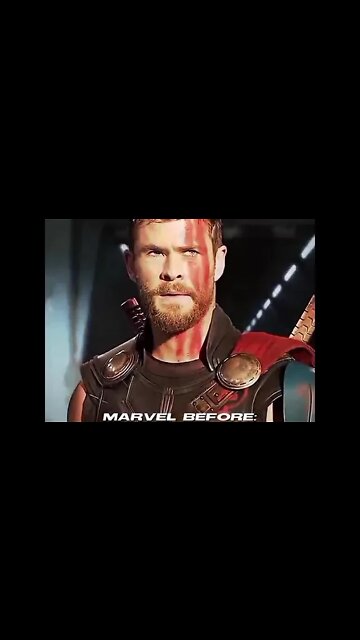 Marvel Before & After #marvel #marvelphase1 #marvelphase5