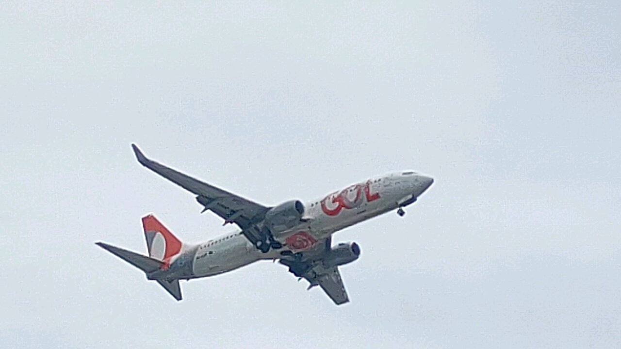 Boeing 737-800 PR-GUR coming from Rio de Janeiro to Fortaleza