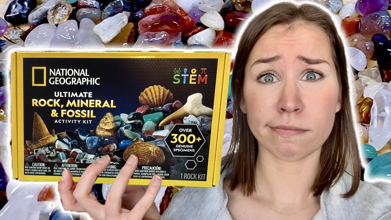 I Bought the National Geographic Gemstone Mineral Mega Kit so You Don't Have to...