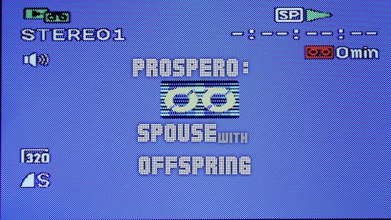 Prospero: Spouse with Offspring