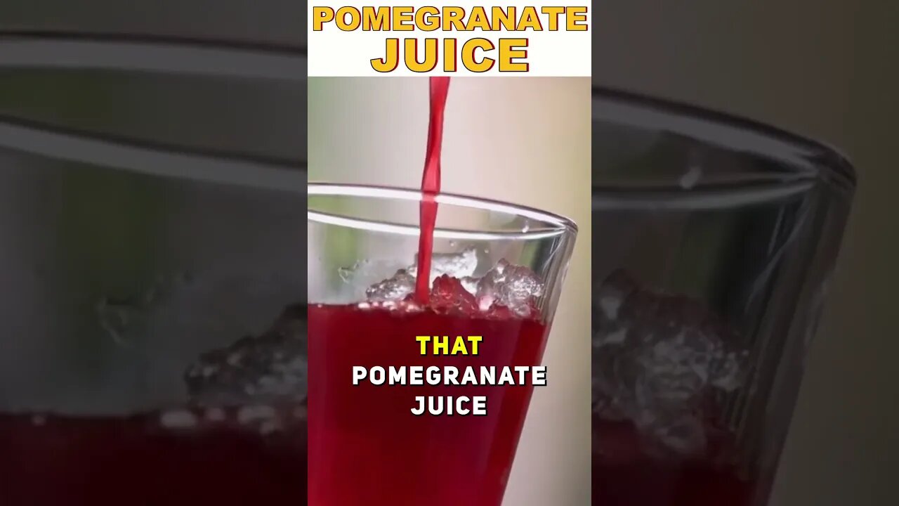 Pomegranate Juice - FIRST TASTY HOMEMADE DRINK THAT WILL RAPIDLY LOWER YOUR HIGH BLOOD PRESSURE