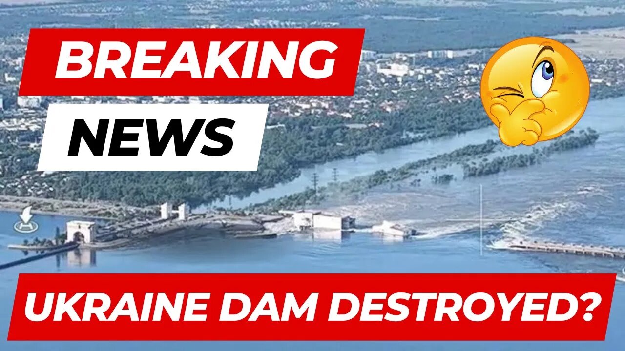 🚨#BREAKING: A Major Hydroelectric Power Dam in Ukraine has been blown up