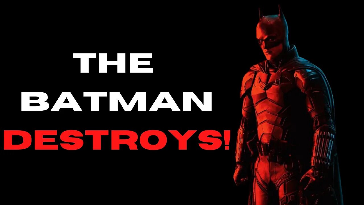 DESTROYED! THE BATMAN SOARS ABOVE THE CRITICS!