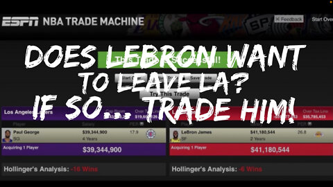 Does LeBron James Want to Leave LA? If So... TRADE HIM! | "Up in the Rafters" | February 22, 2022