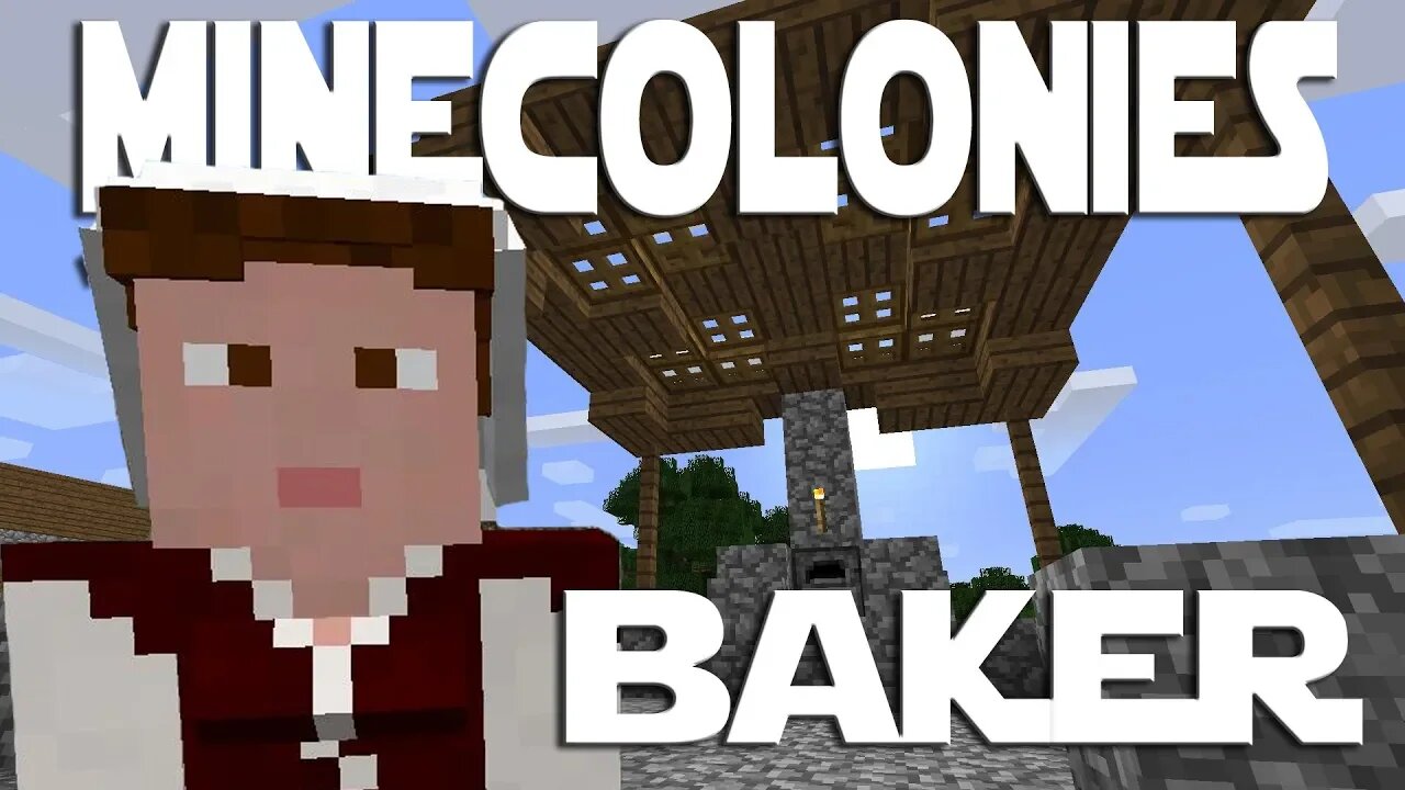 Minecraft Minecolonies 1.12 ep 9 - Mine Upgrade And Bakery Build